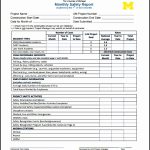 4+ Monthly Report Format Templates - Sampletemplatess - Sampletemplatess inside Hse Report Template