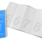 4-Panel Accordion Brochure Mock Up | Cover Actions Premium | Mockup Psd in 4 Panel Brochure Template