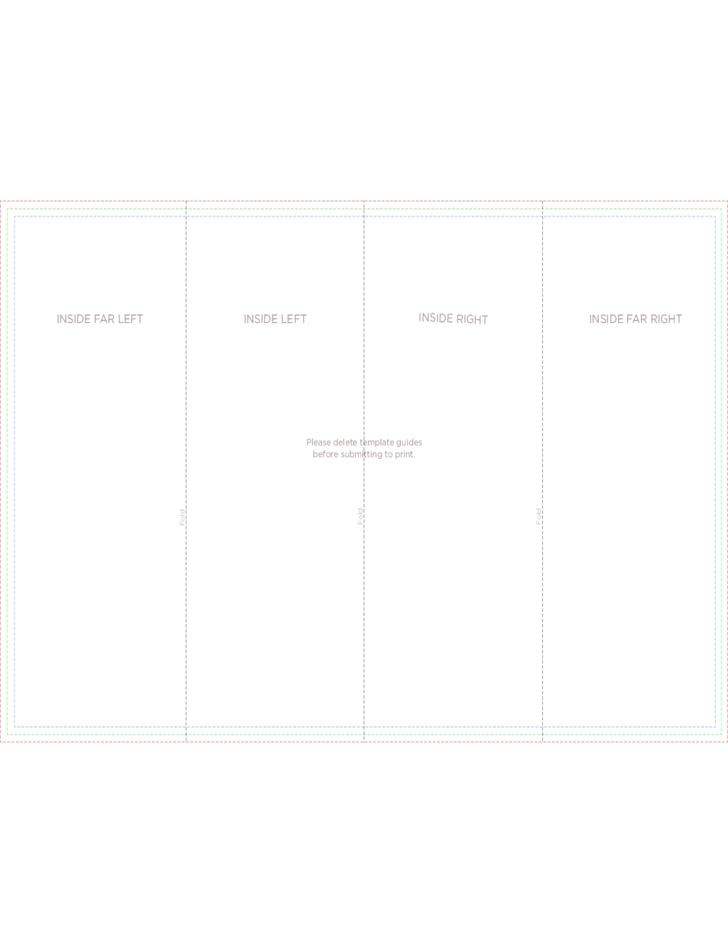 4 Panel Brochure Roll Fold Template Free Download throughout 4 Fold Brochure Template