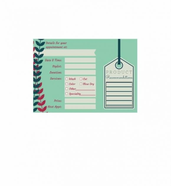40+ Appointment Cards Templates &amp; Appointment Reminders with regard to Medical Appointment Card Template Free