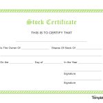 40+ Free Stock Certificate Templates (Word, Pdf) ᐅ Templatelab Throughout Share Certificate Template Pdf