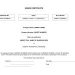 40+ Free Stock Certificate Templates (Word, Pdf) ᐅ Templatelab With Share Certificate Template Australia