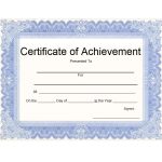 40 Great Certificate Of Achievement Templates (Free) - Templatearchive throughout Free Printable Certificate Of Achievement Template