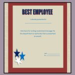 42 Printable Award Certificate Templates To Download | Sample Templates In Best Employee Award Certificate Templates