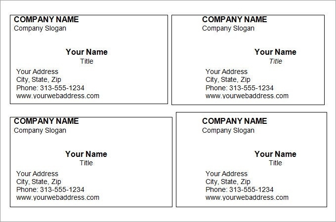 44+ Free Blank Business Card Templates – Ai, Word, Psd | Free & Premium Regarding Blank Business Card Template Microsoft Word