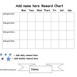 44 Printable Reward Charts For Kids (Pdf, Excel & Word) Throughout Words Their Way Blank Sort Template