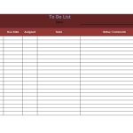 47 Printable To Do List & Checklist Templates (Excel, Word, Pdf) Intended For Blank Checklist Template Pdf