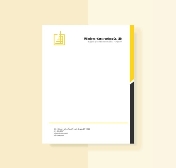 49+ Free Letterhead Templates In Microsoft Word | Free & Premium Templates Pertaining To Headed Letter Template Word