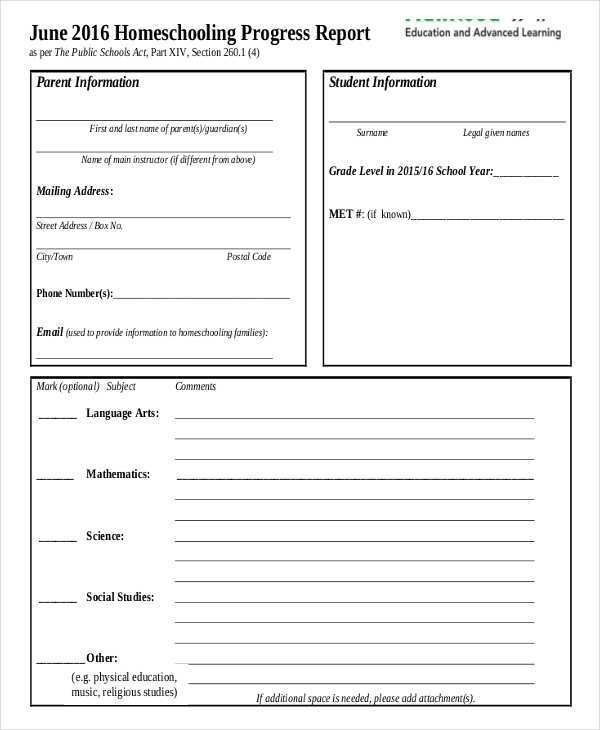 49 Report Homeschool First Grade Report Card Template Photo By With Regard To 1St Grade Book Report Template