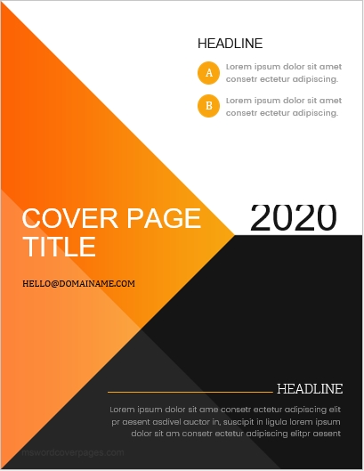 5 Best Business Report Cover Page Templates For Ms Word | Ms Word Cover Regarding Good Report Templates