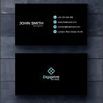 5 Business Card Template Photoshop – Sampletemplatess – Sampletemplatess Regarding Visiting Card Templates For Photoshop