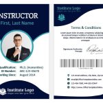 5+ Free Educational Id Card Templates For Ms Word In Id Badge Template Word