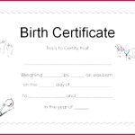 5 Make A Fake Birth Certificate Template 31189 | Fabtemplatez inside Birth Certificate Fake Template