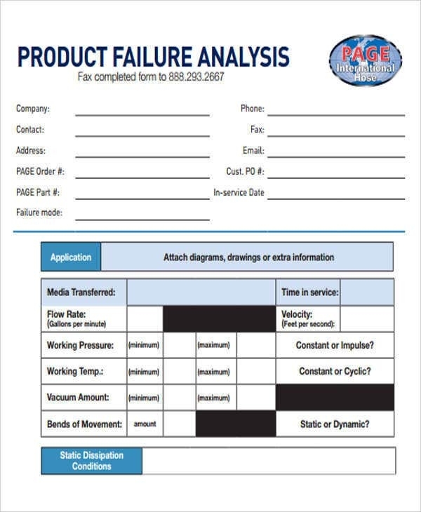 5+ Product Analysis Report Templates - Pdf, Word, Apple Pages | Free For Analytical Report Template