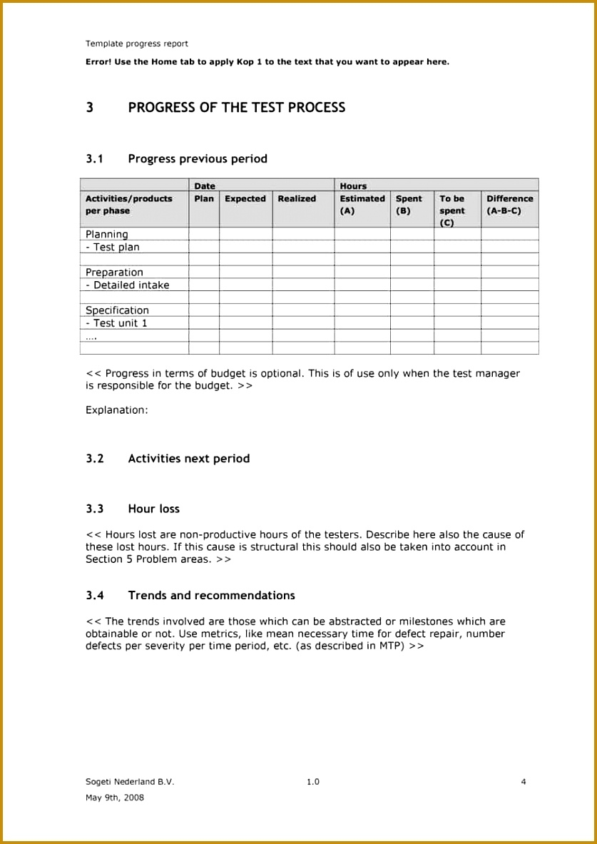 5 Software Test Report Template Xls | Fabtemplatez With Test Summary Report Excel Template