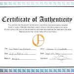 5 Template Certificate Of Authenticity For Art 69837 | Fabtemplatez Inside Certificate Of Authenticity Photography Template