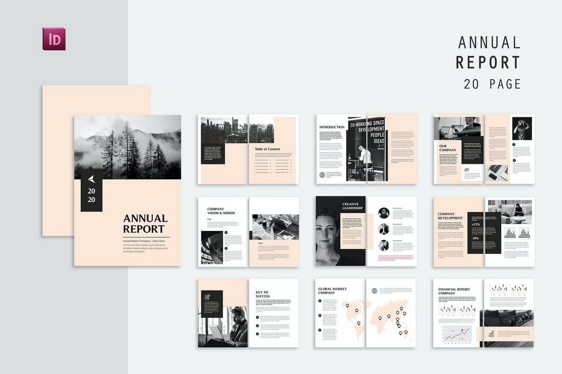 50+ Annual Report Templates (Word & Indesign) 2021 | Design Shack Within Free Indesign Report Templates