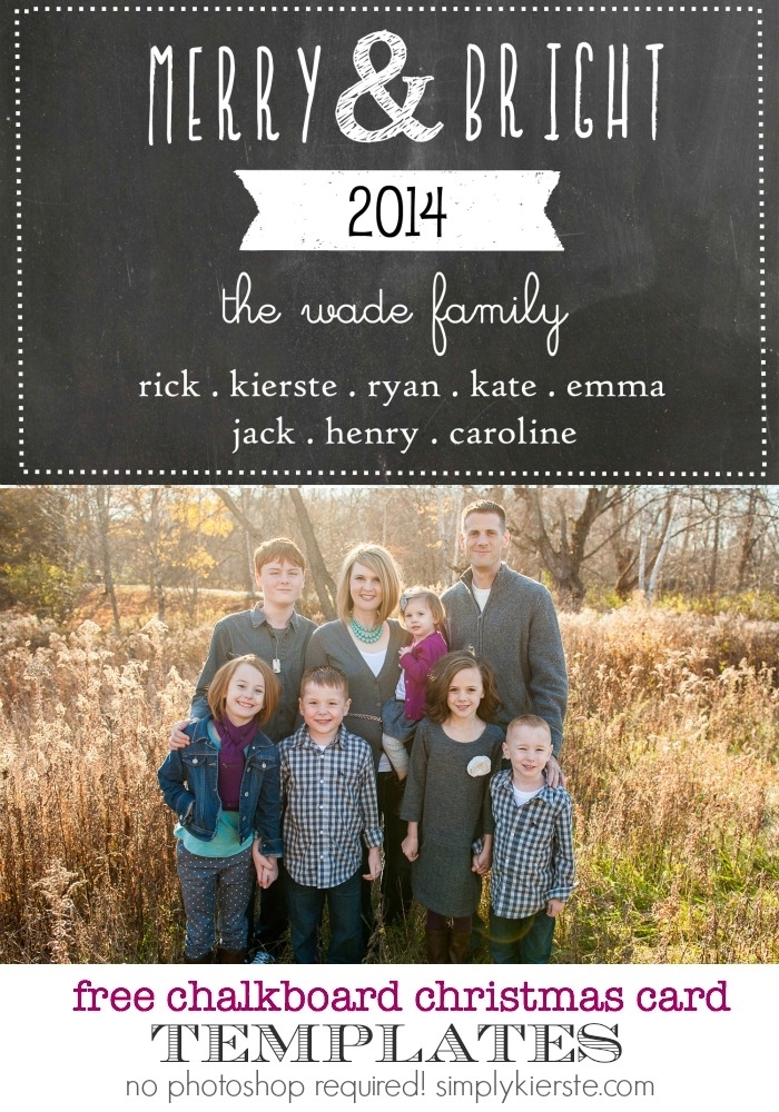 50 + Free Holiday Photo Card Templates With Regard To Free Holiday Photo Card Templates