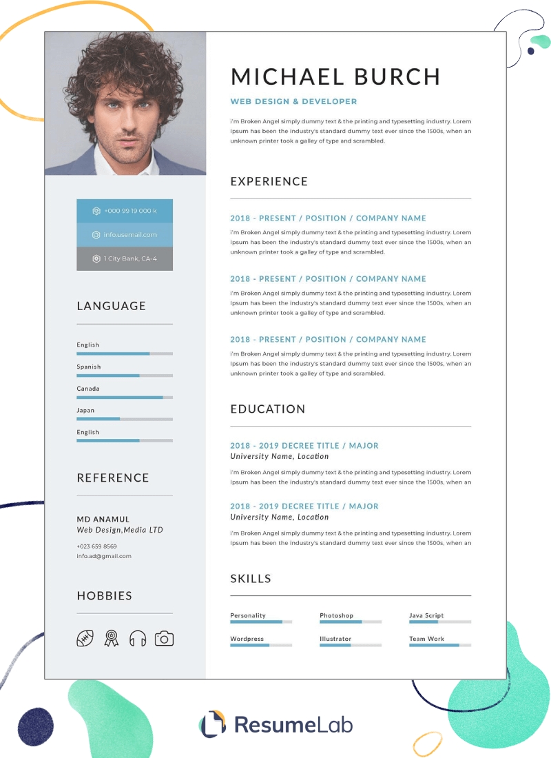 50+ Free Resume Templates For Microsoft Word [2022 Ready] For Microsoft Word Resumes Templates