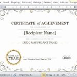 50 Microsoft Publisher Award Certificate Templates | Ufreeonline Template pertaining to Microsoft Word Award Certificate Template