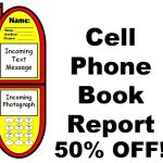 50% Off Cell Phone Book Report Project | Documents And Forms | Templates With Mobile Book Report Template
