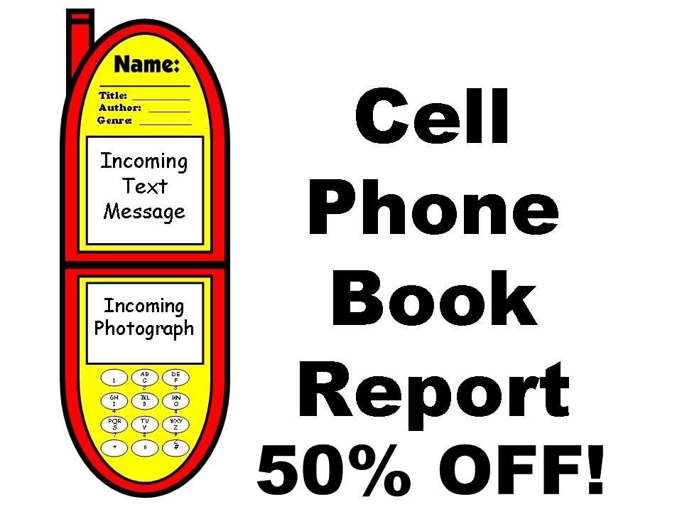 50% Off Cell Phone Book Report Project | Documents And Forms | Templates With Mobile Book Report Template