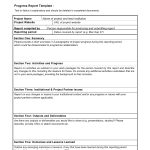50 Professional Progress Report Templates (Free) - Templatearchive intended for Company Progress Report Template