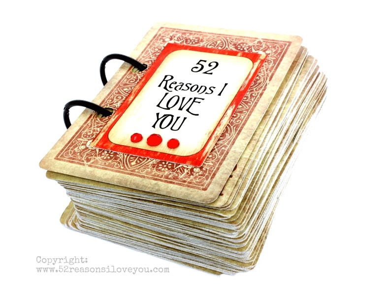 "52 Reasons I Love You" Cards Tutorial | Papervine With 52 Reasons Why I Love You Cards Templates