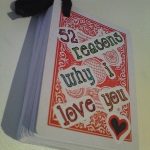 52 Reasons Why I Love You · A Playing Card Notebook · Version By With 52 Things I Love About You Cards Template