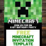 59 Customize Minecraft Birthday Card Template Printable Templates For In Minecraft Birthday Card Template