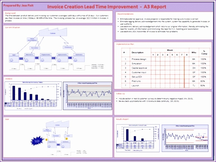6 A3 Report Template Excel - Excel Templates - Excel Templates in A3 Report Template