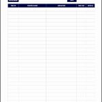 6 Editable Sign Up Sheet Template – Sampletemplatess – Sampletemplatess Regarding Free Sign Up Sheet Template Word