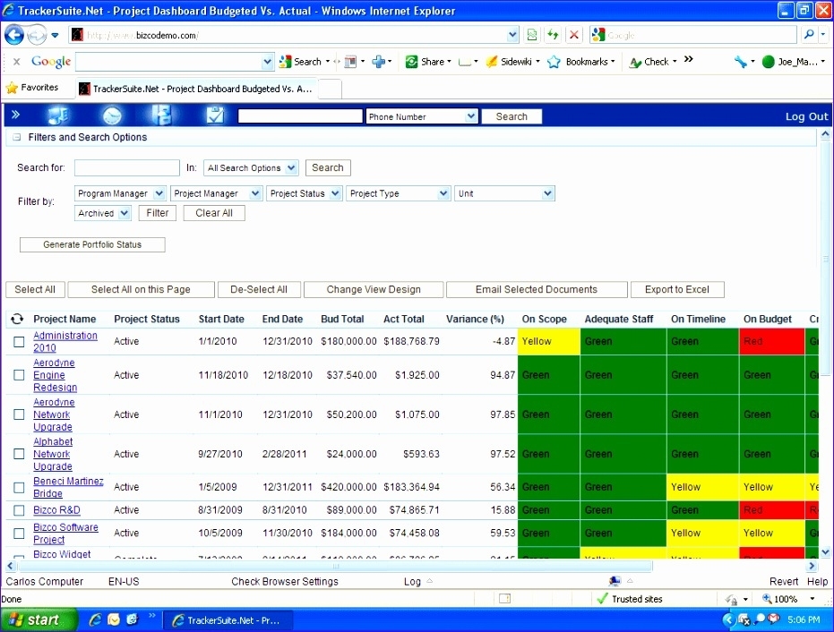6 Investment Portfolio Excel Template - Excel Templates Inside Portfolio Management Reporting Templates