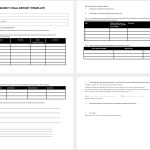 6+ Professional Project Report Templates For Microsoft Word In Assignment Report Template