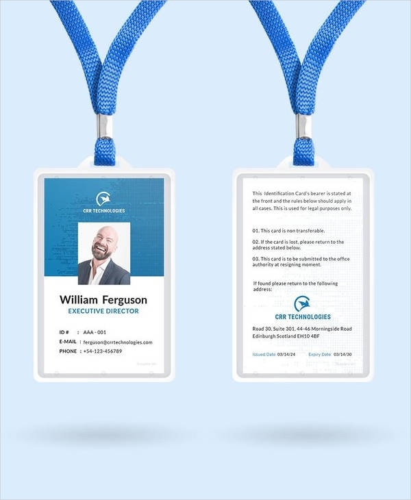 64+ Amazing Id Card Templates To Download | Sample Templates With Personal Identification Card Template
