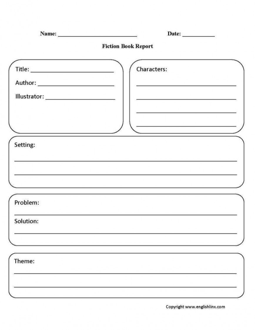 6Th Grade Biography Book Report Format ~ Addictionary For 6Th Grade Book Report Template