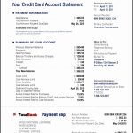7 Account Statement Template - Sampletemplatess - Sampletemplatess in Credit Card Statement Template