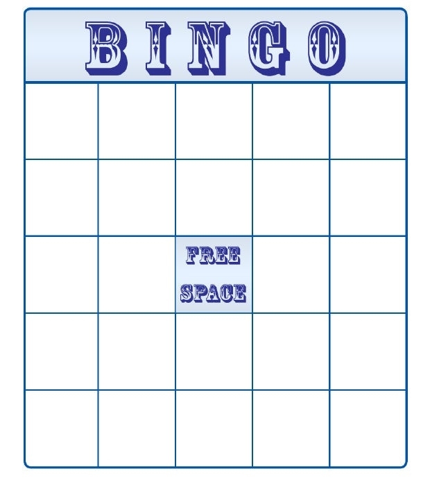 7+ Best Premium Bingo Templates | Free & Premium Templates Intended For Blank Bingo Template Pdf