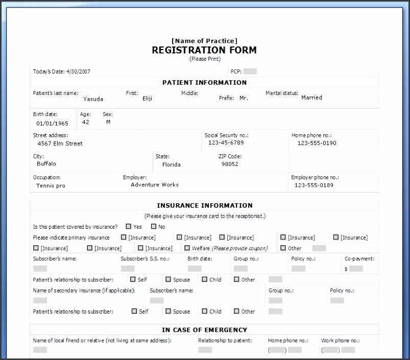 7 Class Registration Form Template Word – Sampletemplatess Pertaining To Registration Form Template Word Free