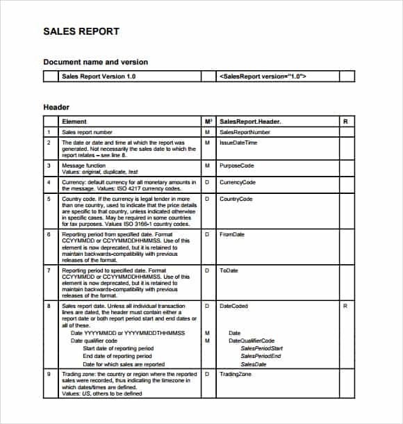 7 Sales Report Templates – Excel Pdf Formats In Sales Team Report Template