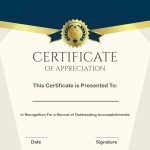7+ Sample Format Of Certificate Of Appreciation Template | Howtowiki Throughout Employee Anniversary Certificate Template