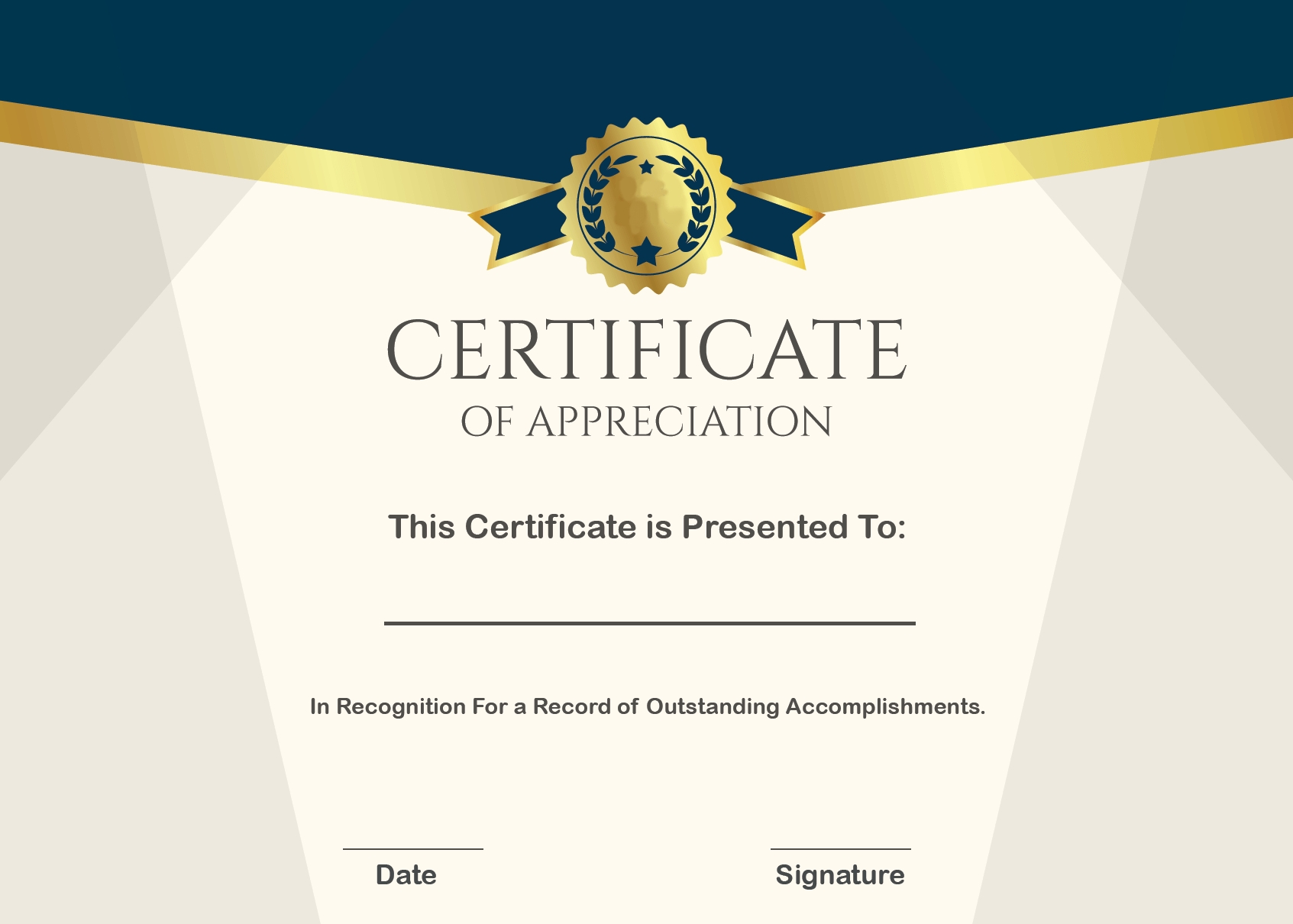 7+ Sample Format Of Certificate Of Appreciation Template | Howtowiki Throughout Employee Anniversary Certificate Template