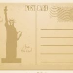 7+ Vintage Postcard Templates – Free Psd, Ai, Vector Eps Format Regarding Post Cards Template