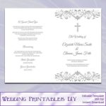 76+ Wedding Program Template – Free Word, Pdf, Psd Documents Download Inside Free Printable Wedding Program Templates Word