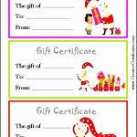 8 Blank Gift Vouchers Templates Free – Sampletemplatess – Sampletemplatess Intended For Present Certificate Templates
