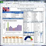 8 Financial Analysis Template Excel – Excel Templates Inside Financial Reporting Templates In Excel