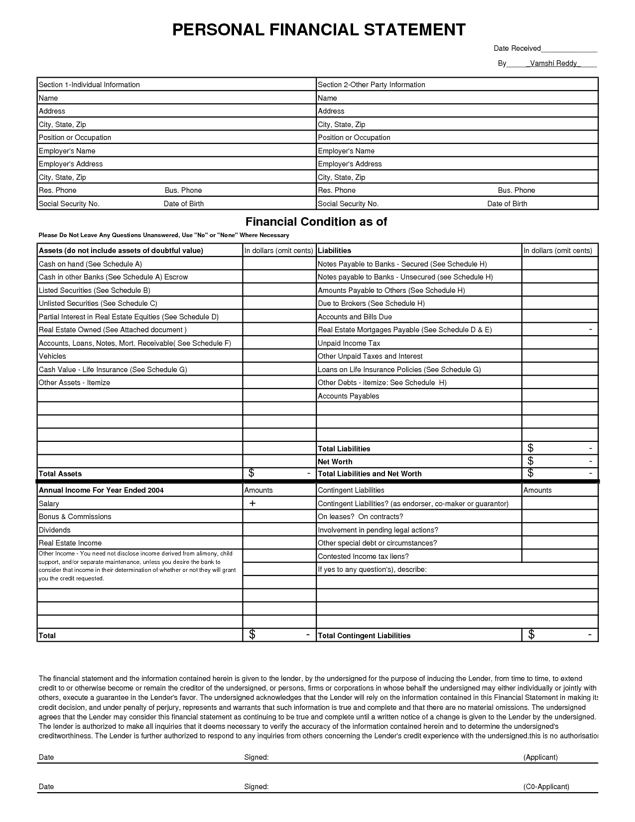 8 Free Financial Statement Templates - Word Excel Sheet Pdf With Regard To Funding Report Template