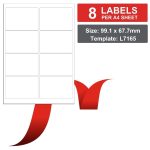 8 Per Page Labels Template – Word Label Template 8 Per Sheet A4 – Prahu For 8 Labels Per Sheet Template Word