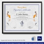 8+ Sports Certificate Templates – Free Sample, Example, Format | Free Inside Sports Day Certificate Templates Free