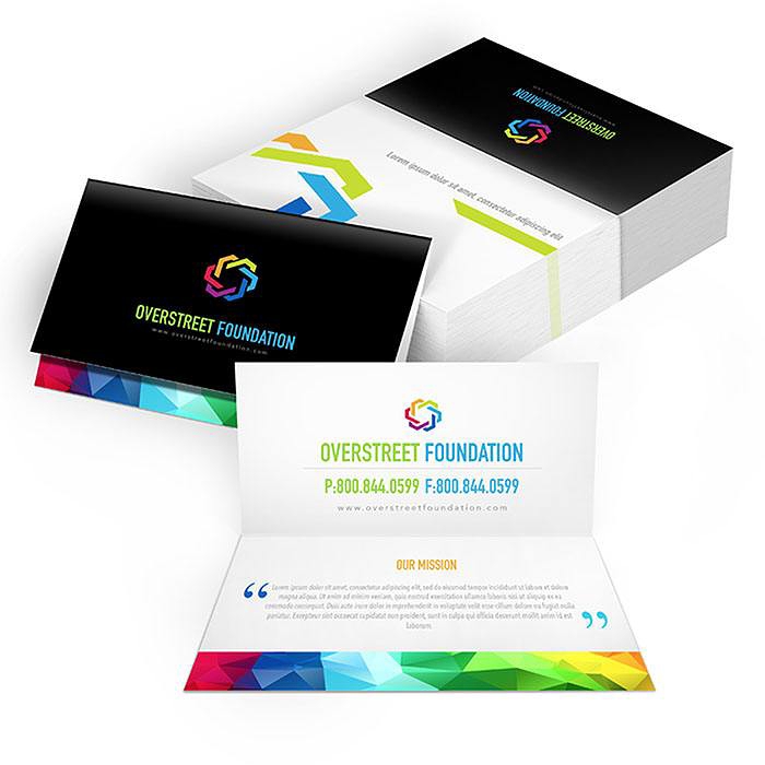 9 Folded Business Card Template – Template Free Download Throughout Fold Over Business Card Template